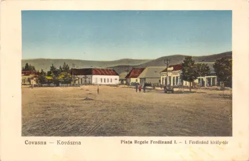 B29982 Covasna Piata Regele Ferdinand Kovaszna Rumänien