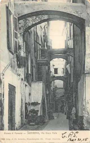 us7638 vio giocco palla sanremo italy riviera di ponente