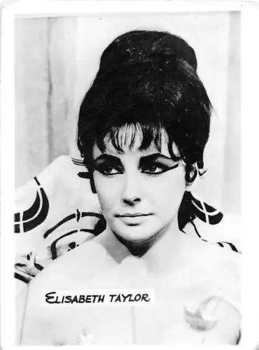 B70800 Elisabeth Taylor Schauspieler Schauspieler 7x5cm