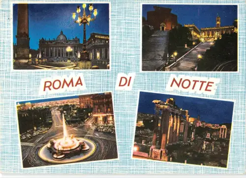 BT1607 roma di notte italy