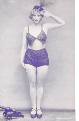 Lot327 Ausstellung Sup Co Chicago USA Frau in Dessous Menschen Risque