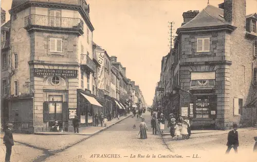 Lot327 avranches la rue de la constitution france