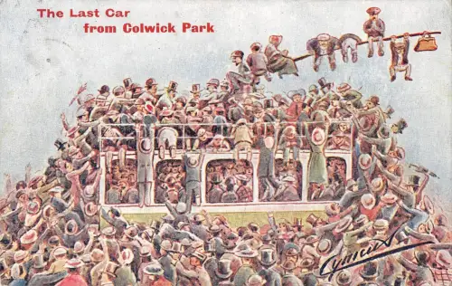 BR98365 das letzte Auto von Colwick Park Comic UK Nottingham