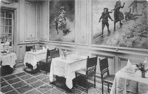 uk40369 hendys hotel dining room london real photo uk