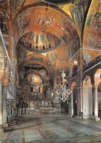 B75730 venezia basilica di s marco interno italy
