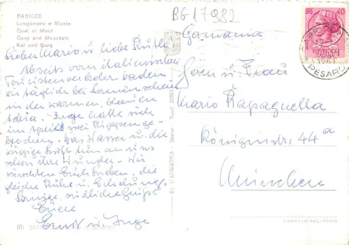 BG17982 gabicce lungomare e monte italy