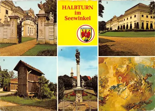 BG11070 Halbturn Seewinkel Barockschloss von Lukas von Hildebrandt Germany
