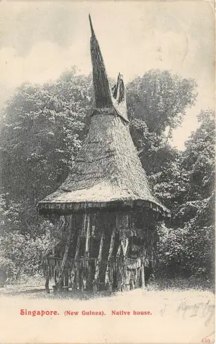 BR62457 Singapur Neuguinea heimische Haustypen Folklore