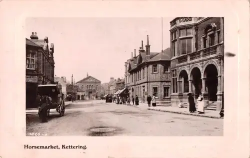 BR98616 Pferdemarkt Kettering Echtfoto UK
