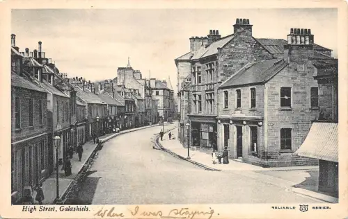 BR64639 High Street Galashiels Schottland