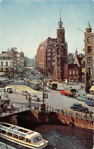 Lot 55 Amsterdam Niederlande Straßenbahn Auto Boot Minttower
