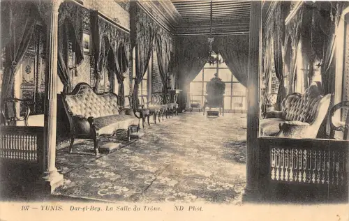 Lot 55 Tunesien Tunis Dar El Bey der Thronsaal