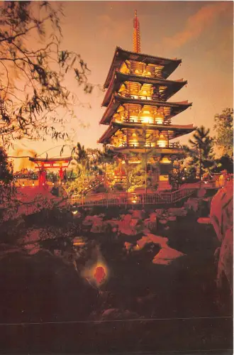 Lot 8 USA Florida Walt Disney World Epcot Center Japan Shishinden Schrein