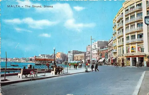 Lot 36 Malta The Strand Sliema Bus