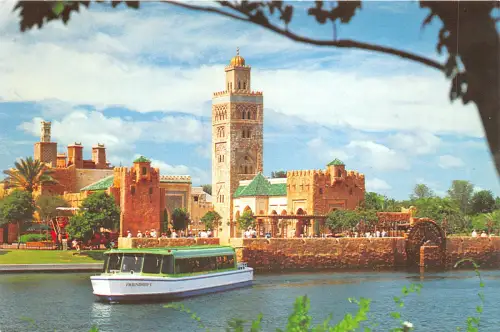 Lot 8 USA Florida Walt Disney World Epcot Center Schiff Marokko Freundschaft
