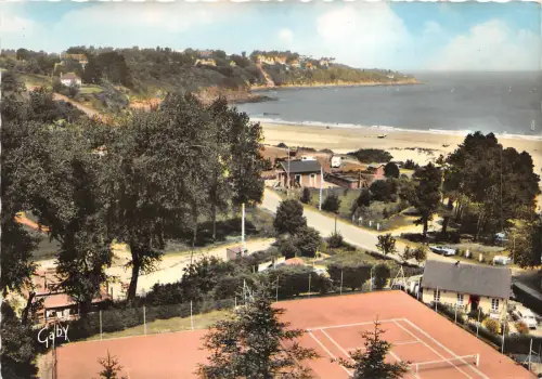Lot 91 Saint Cast Frankreich Echtfoto Point of Guard Pen Guen Beach Tennisplatz