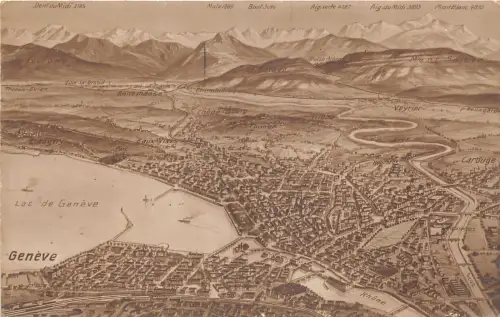 Lot 62 lac de geneve genf karte schweiz