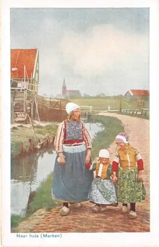 Lot 61 Niederlande Typen Folklore Tracht Heim Kinder Marken