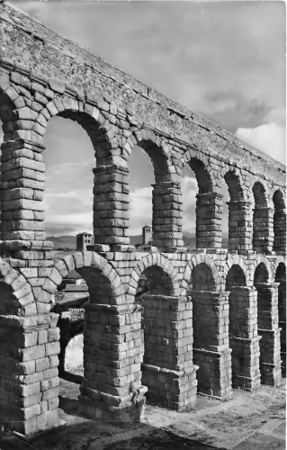 Lot 61 Spanien Segovia römisches Aquädukt Echtfoto