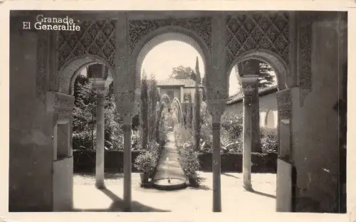 Lot 61 Granada El Generalife Echtfoto Spanien