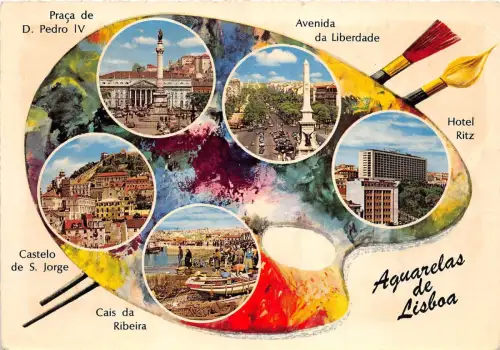 B56469 Lissabon Multiviews Portugal