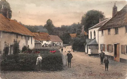 uk51407 ottery st mary feniton village real photo uk Devon