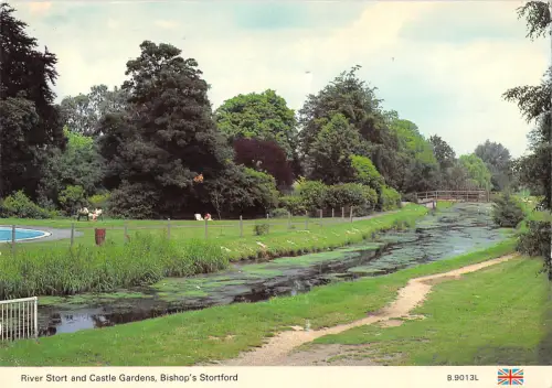uk36715 River Stort and Castle Gardens Bischöfe Stortfold UK Lot 8 UK