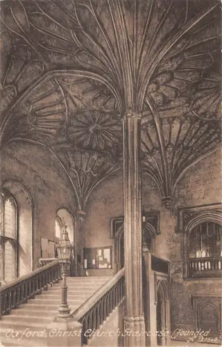 uk39655 christ church treppe oxford echtfoto uk lot 23 uk