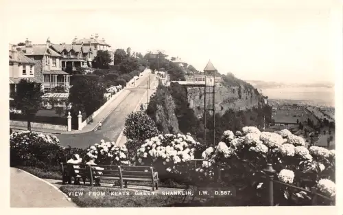 uk39695 Keats Green Shanklin Isle of Wight Echtfoto UK Lot 23 UK
