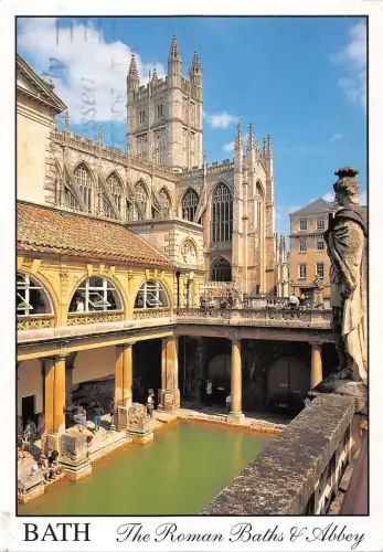 uk36491 roman bath and abbey bath uk lot 7 uk