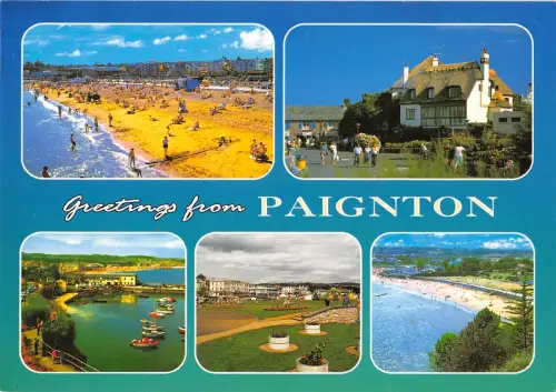 uk36528 greetings from paignton uk lot 7 uk