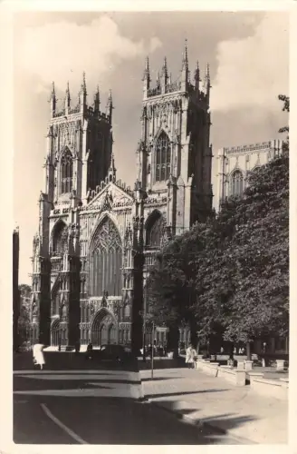 uk39571 west front york minster real photo uk lot 22 uk