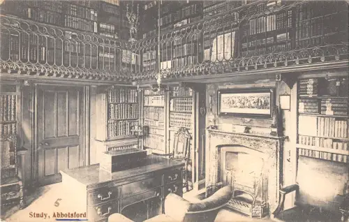 uk39472 study abbotsford scotland real photo uk lot 22 uk