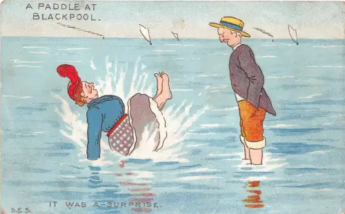 uk40179 paddle at blackpool uk neuheit comis