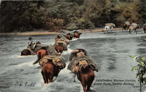 br105542 pathfinders western division grand trunk pacific railway canada