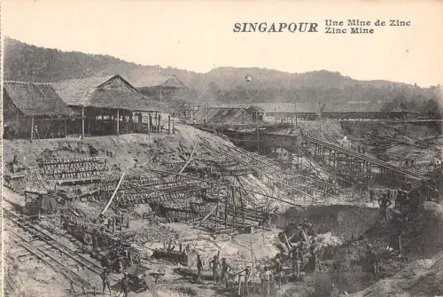 BR57823 une mine de zink Singapur