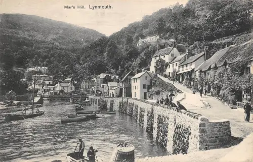 BR64526 mar s hill lynmouth uk