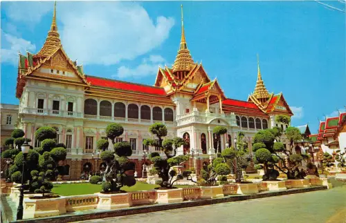 B44530 Thailand Der Königliche Große Palast Chakri und Dusit Maha Prasadh Thron