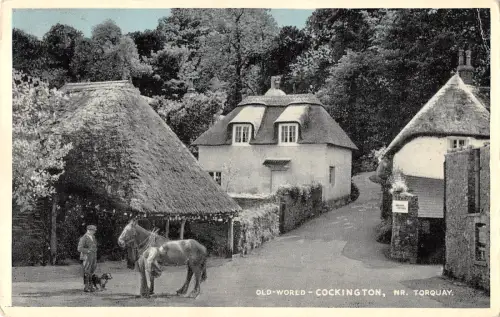 uk38661 Torquay Cockington Old World Real Photo UK Lot 18 UK