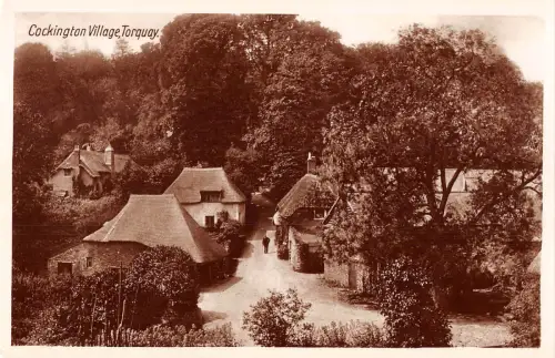 uk38676 cockington village torquay real photo uk lot 18 uk