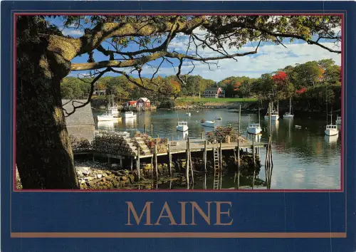 Lot 14 USA Maine New Harbor Boot Yacht