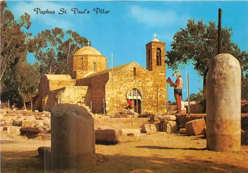 Lot 1 Zypern Paphos Paulus Säule bei Kirche Chrysopolitissa