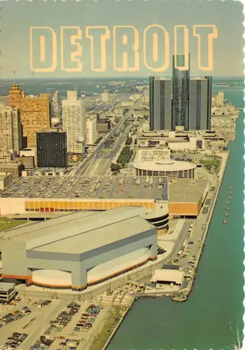 Lot 11 USA Detroit Michigan Auto Motor City Hard Plaza Ford Auditorium