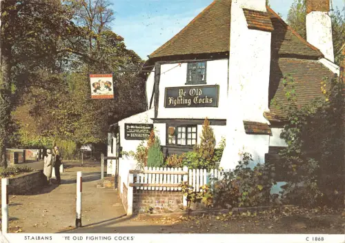 uk36874 ye olde fighting cocks st albans uk lot 9 uk