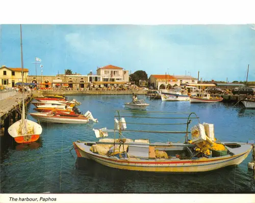 Lot 1 Zypern Paphos Das Hafenboot