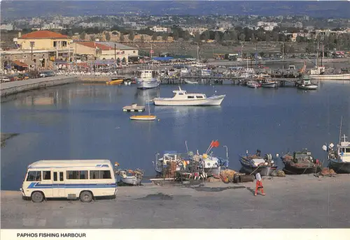 Lot 1 Zypern Historisches Paphos Fischerhafen Auto Boot