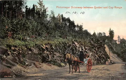 br105802 malerische Auffahrt zwischen Quebec und Cap Rouge Kanada