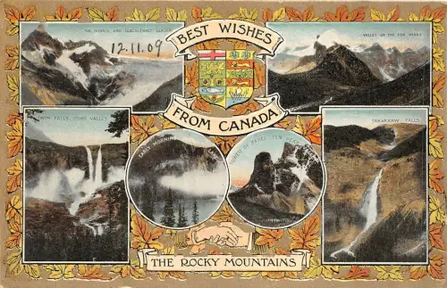 br105950 rocky mountains beste Wünsche aus Kanada
