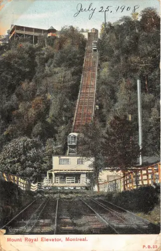 br105860 mount royal elevator montreal canada