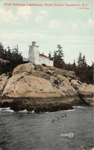 br105837 Point Atkinston Leuchtturm Howe Sound Vancouver Kanada